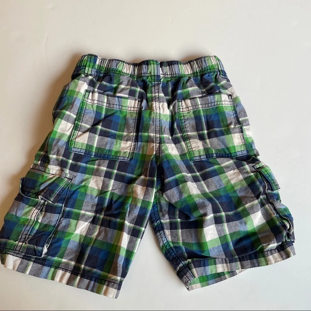 Gymboree Plaid Cargo Shorts